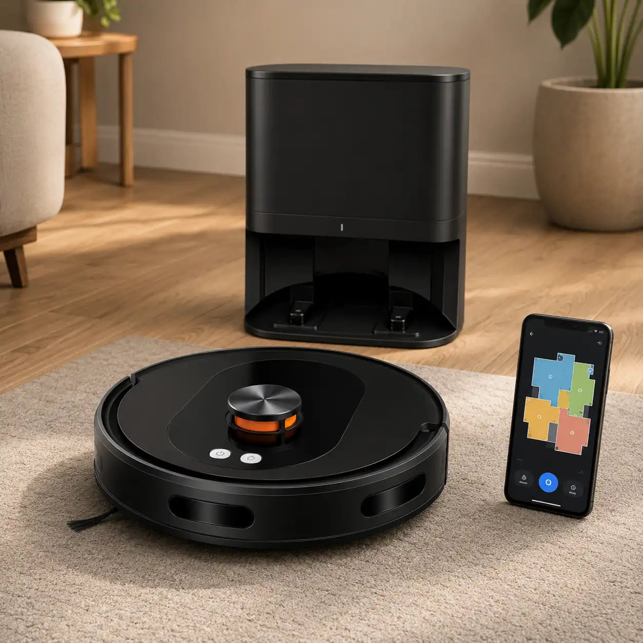Aspirateurs Robots avec Base Auto-Vidage Image