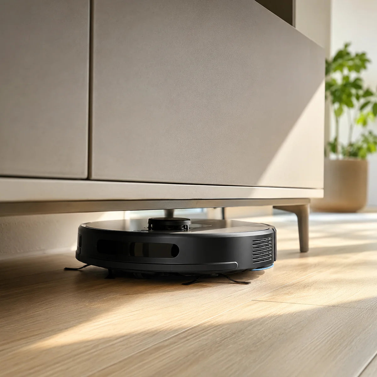 Robot N7S Aspiria — résultats sur parquet et carrelage