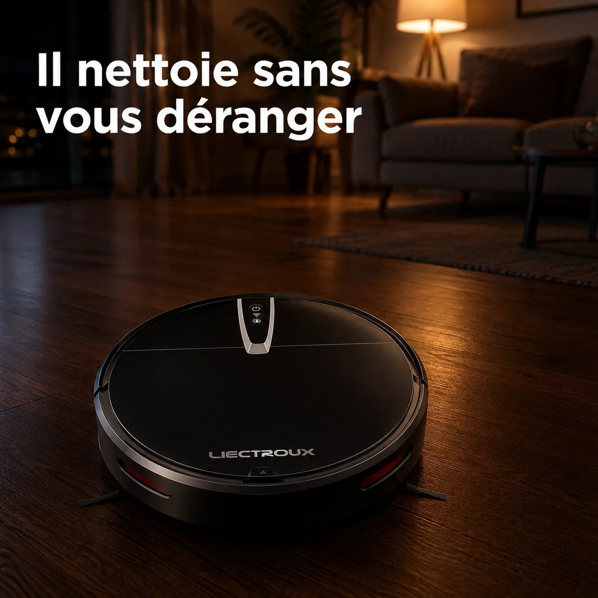 Robot laveur V3S Pro Aspiria — bac 0,6 L grande capacité