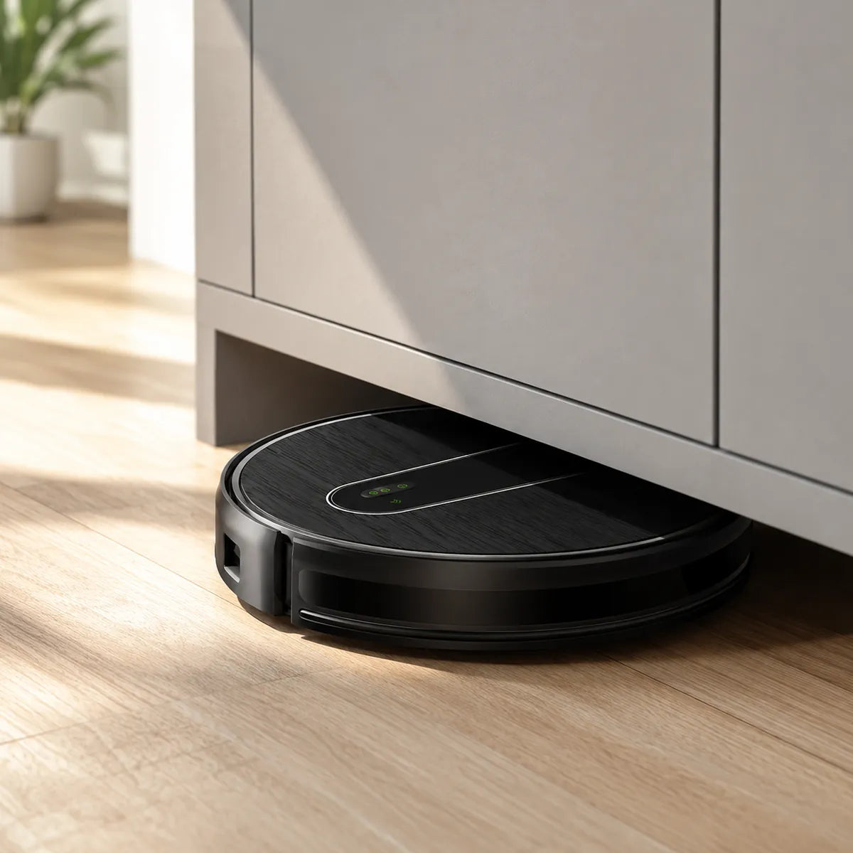 Aspirateur robot L200 Aspiria — programme de nettoyage hebdomadaire