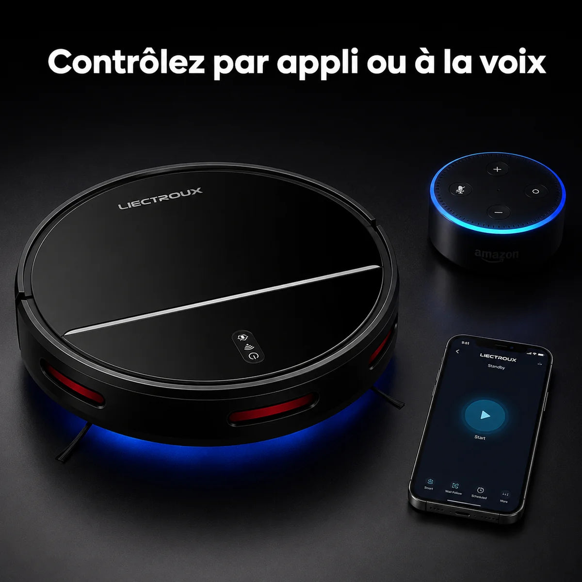 M7S Pro (Aspirateur Robot Laveur) — Bac 0,6 L | 45 dB