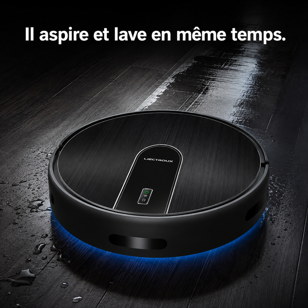 N7S (Aspirateur Robot Laveur) — 5200 mAh | 45 dB