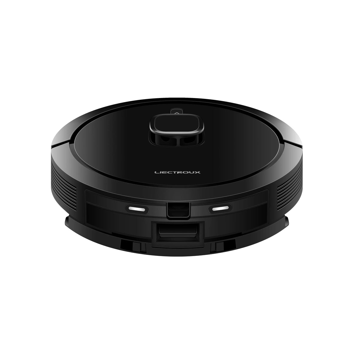 Aspirateur robot G7 Aspiria avec base auto-vidage sur fond blanc