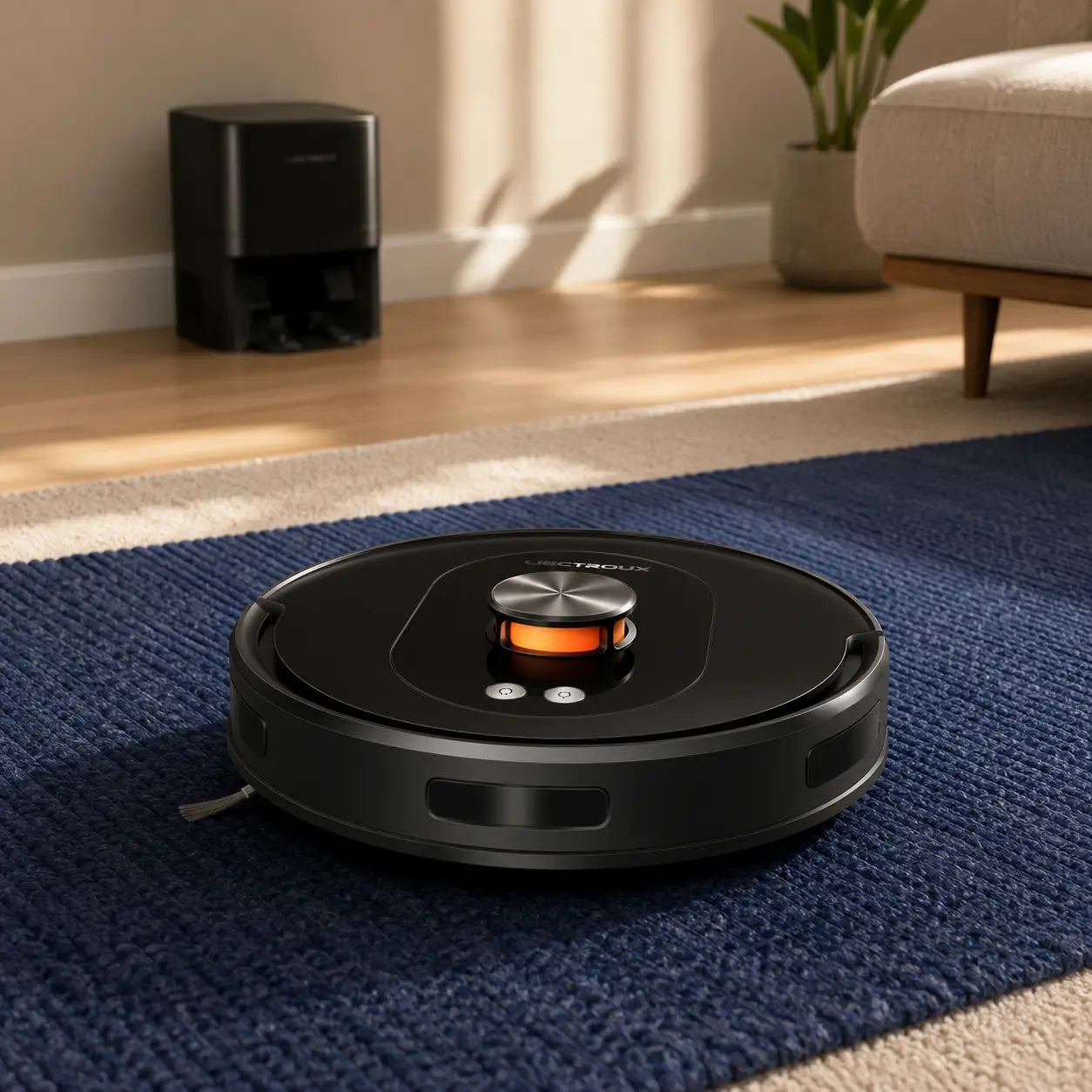 Aspirateur Robot Connecté avec Base Auto-Vidage
